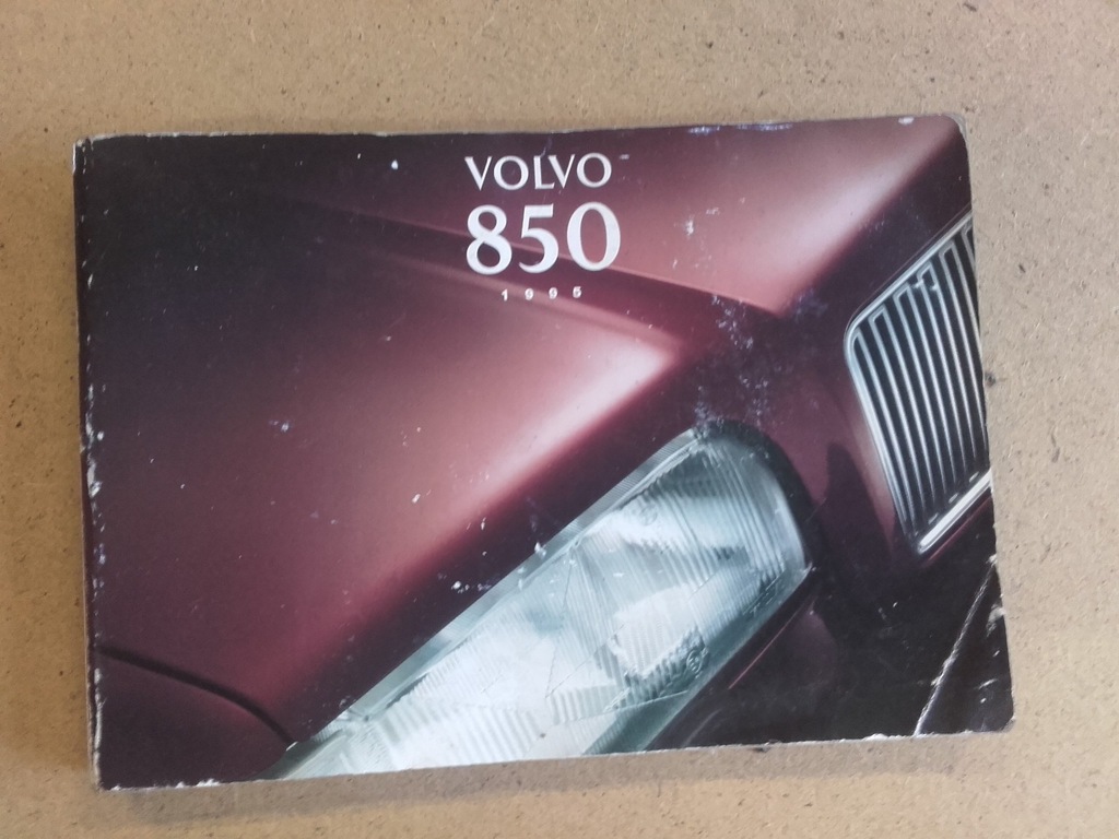 Instrukcja,książka Volvo 850 w języku Polskim 7219323965