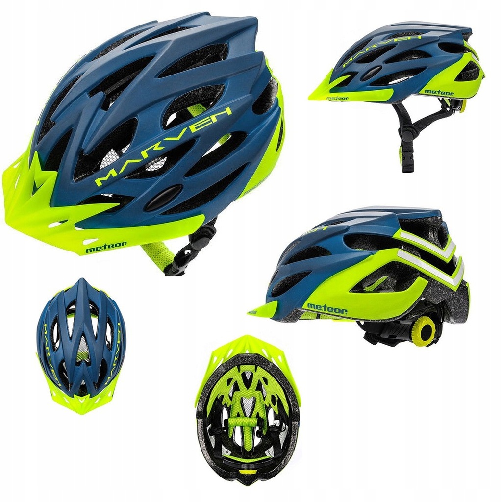 KASK METEOR MARVEN L 58-61CM NAVY BLUE/GREEN