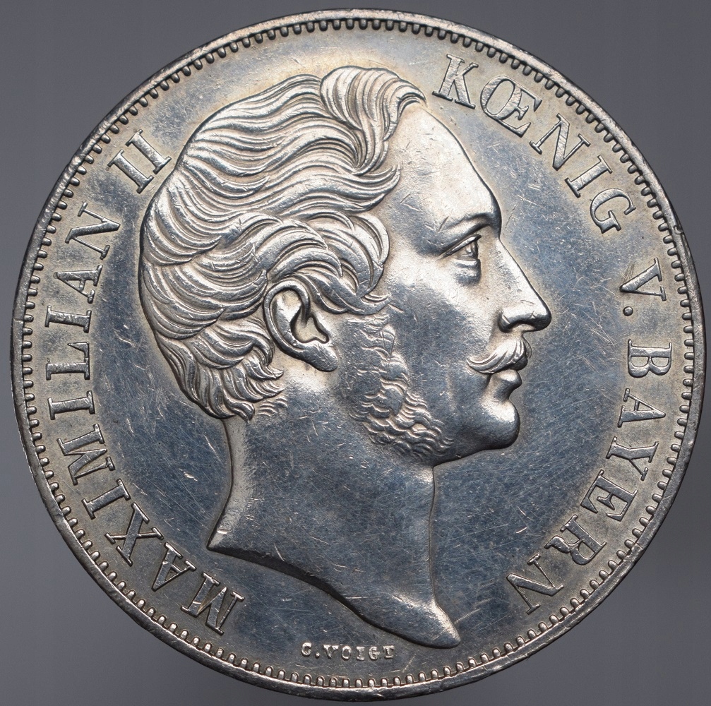 1855 Bawaria Kolumna Madonny w Monachium 2 guldeny