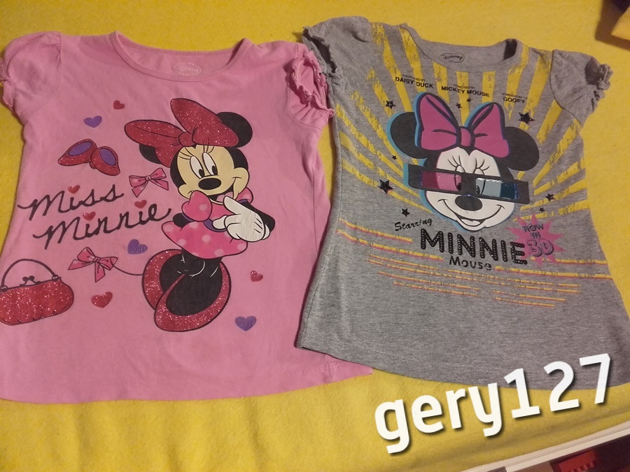 T-shirt roz 116 na 6 lat Minnie Disney
