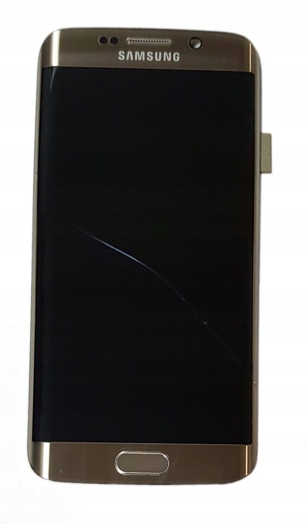 Wyświetlacz LCD Samsung s6 edge złoty oryg 19