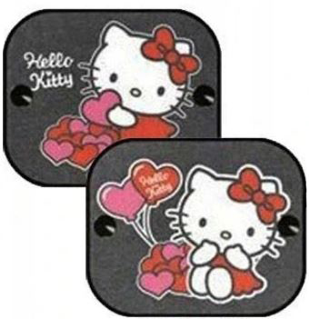 SAMOCHODOWE ZASŁONKI PRZECIWSŁONECZNE HELLO KITTY