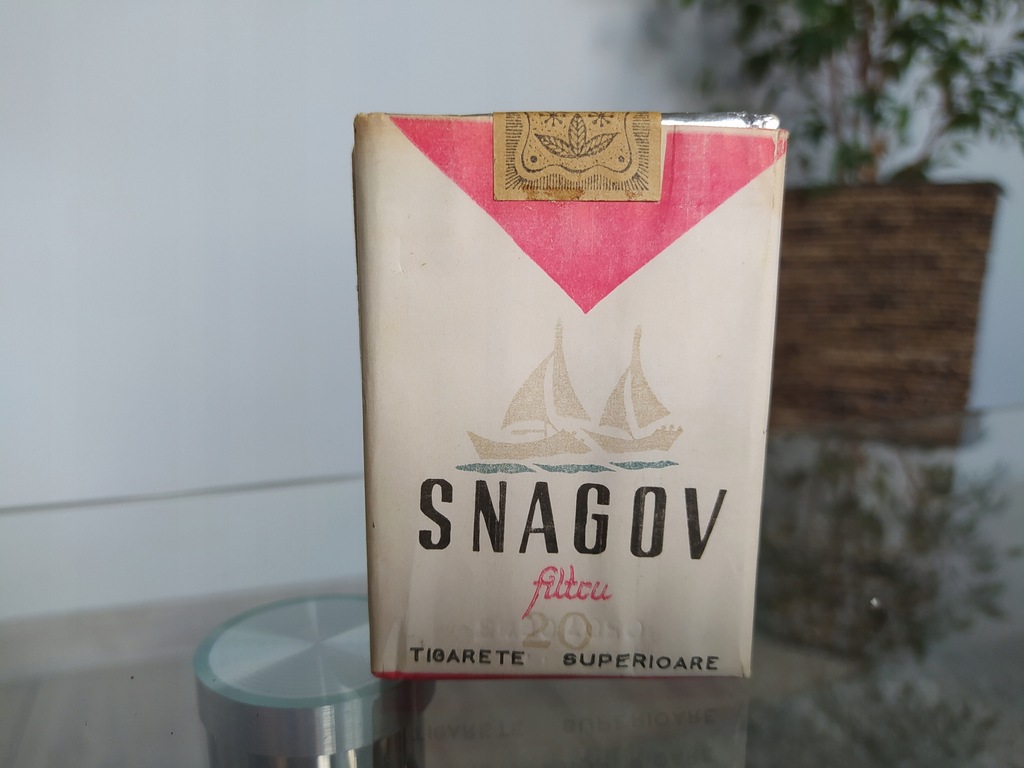 Papierosy kolekcjonerskie Snagov RUMUNIA