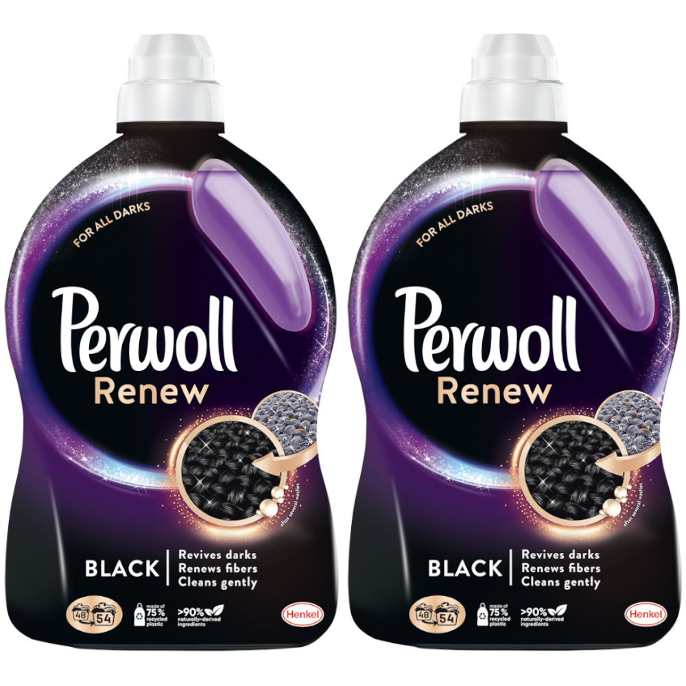 Perwoll Renew Black Płyn prania czarnego 2x 2,97l