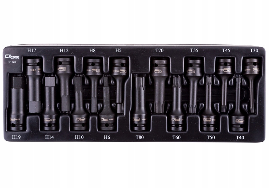 CORONA NASADKI UDAROWE TORX IMBUS 16 WKŁAD C 1228