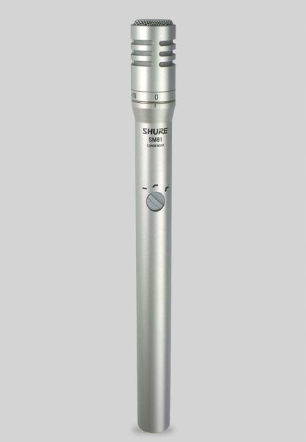 SHURE SM81 LC mikrofon instrumentalny pojemnościowy