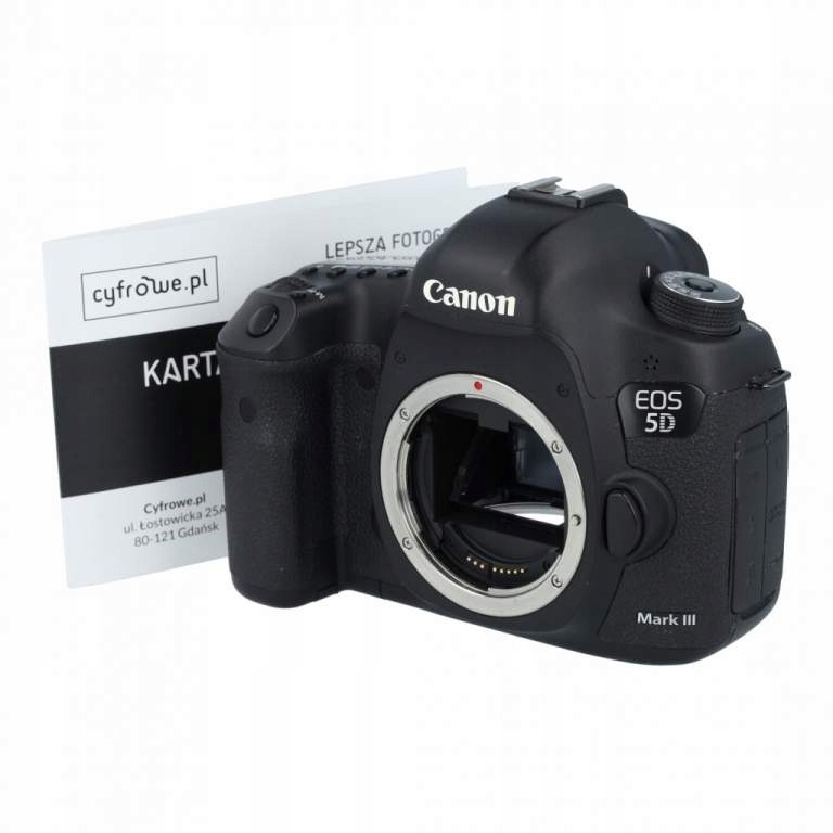 Aparat Canon EOS 5D Mark III body - 13284876624 - oficjalne archiwum ...