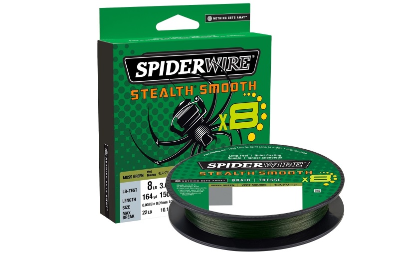 PLECIONKA SPIDERWIRE SMOOTH 8 GREEN 150M 0,06MM