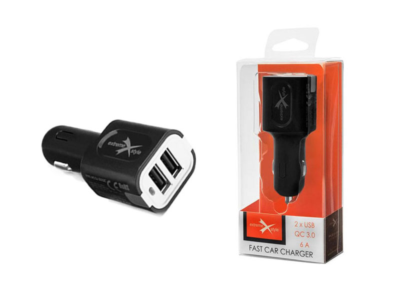 Zasilacz do auta 2xUSB QC 3.0 do POCO X2