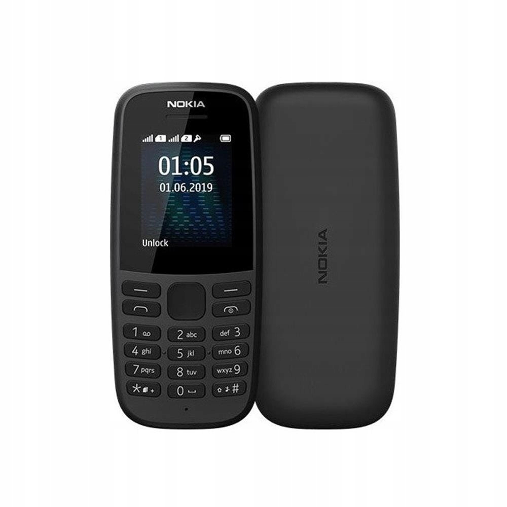 Nokia 105 Dual Sim 2019 Czarna