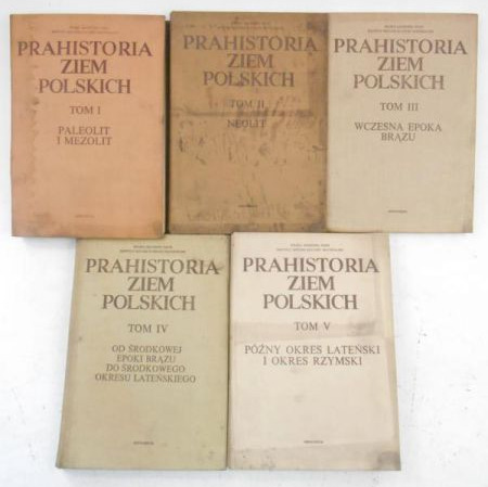 Prahistoria Ziem Polskich Tom I V 7225022877 Oficjalne Archiwum Allegro