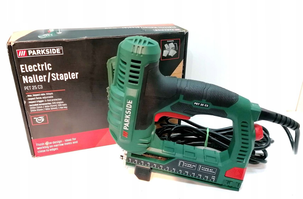 Zszywacz elektryczny PARKSIDE PET 25 C3 11599671663 oficjalne