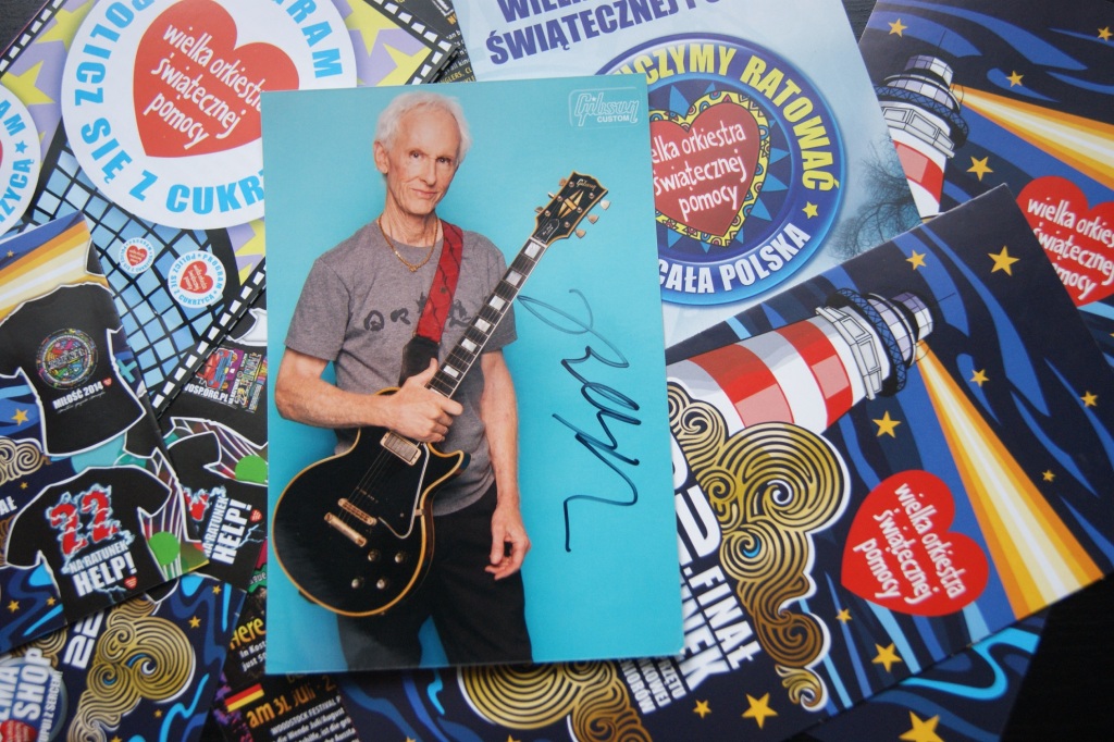 Robby Krieger - autograf gitarzysty The Doors