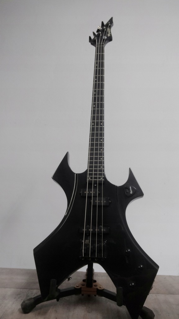 Mensfeld gitara basowa 4 strunowa X pattern + case