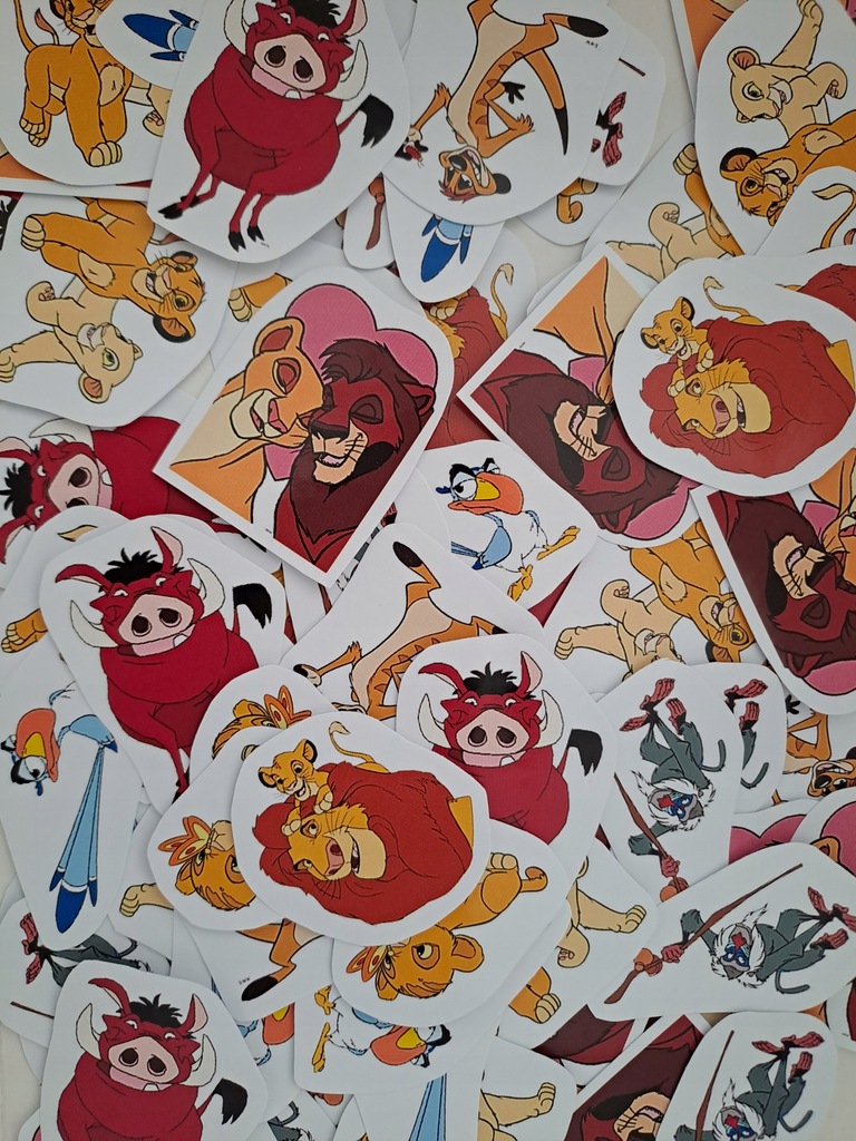 sticker bomb krol Lew lion king naklejki 50