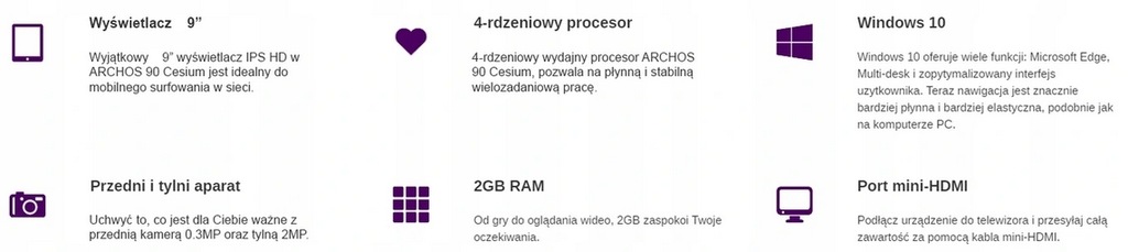 Купить ПЛАНШЕТ 9HD IPS 7,2 ГГц 128 ГБ WIFI BT 3G 2 ГБ ОЗУ WIN: отзывы, фото, характеристики в интерне-магазине Aredi.ru