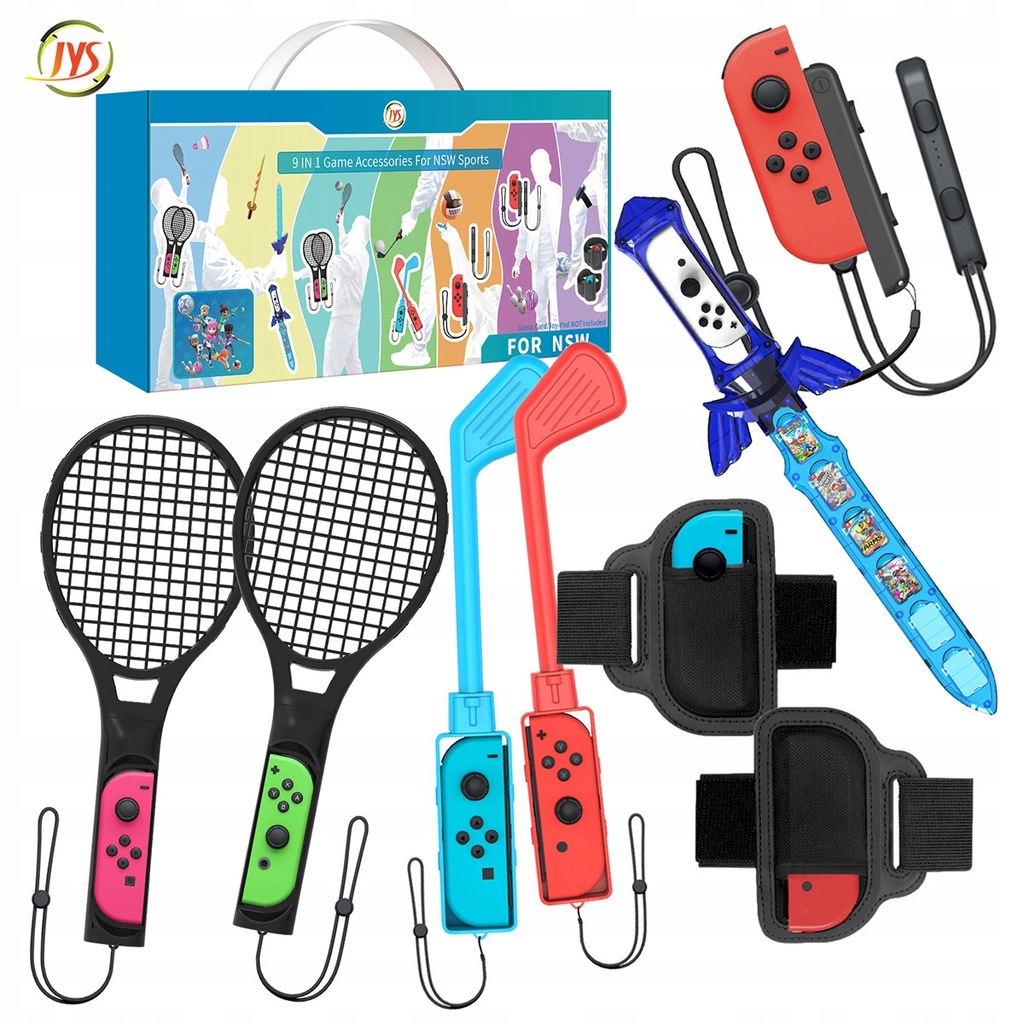 9x JOYCON KONTROLER DO Nintendo Switch Sport 12142419896 oficjalne