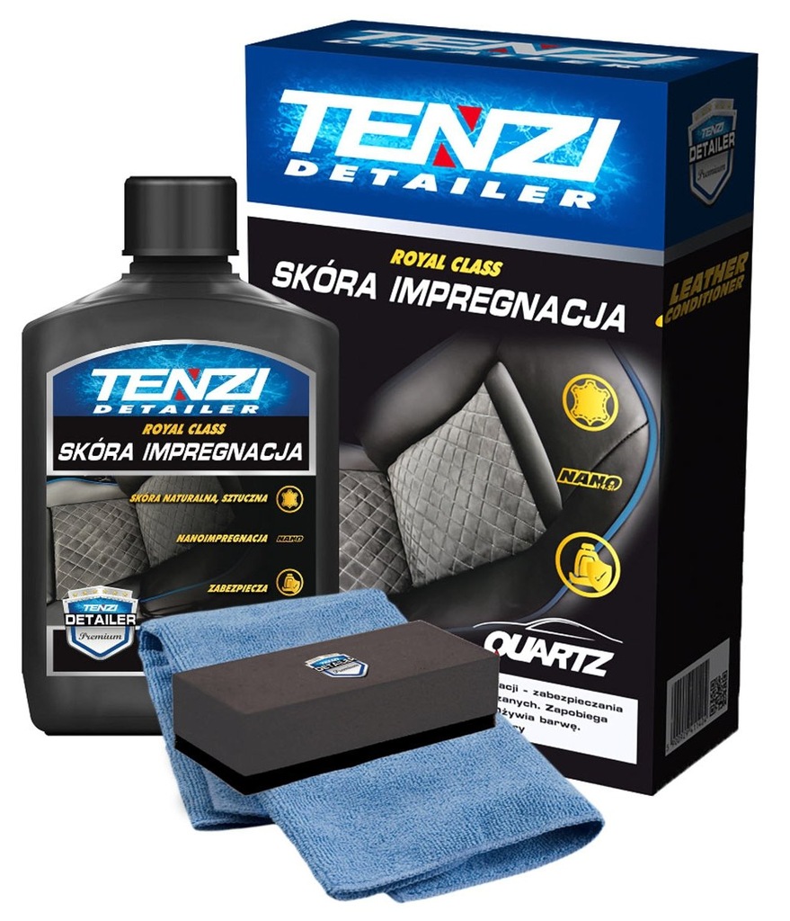 TENZI Detailer Skóra impregnacja 300ml Zestaw 3w1