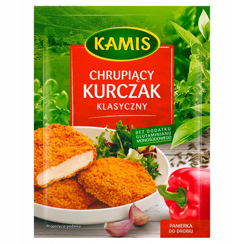 Kamis Chrupiący kurczak klasyczny Panierka 90 g