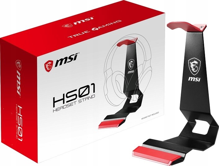 Stojak, wieszak na słuchawki Gaming Stand MSI HS01