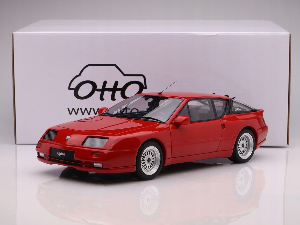 Alpine GTA LeMans - 1991, red Otto mobile 1:18