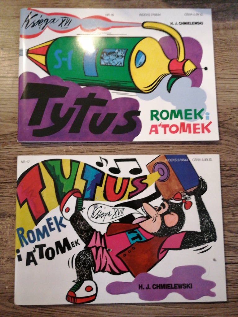Tytus Romek i Atomek 16 + 17 Chmielewski
