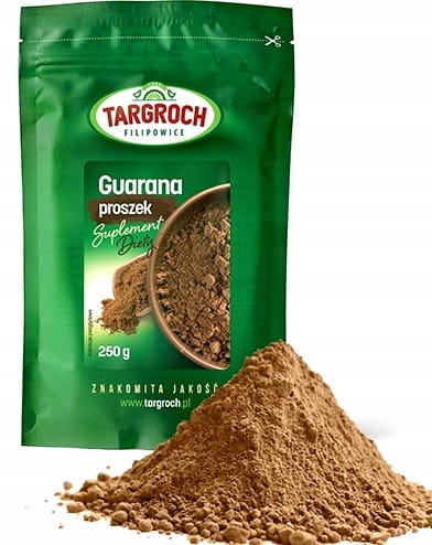 Guarana Mielona Proszek Energia Moc 250g TARGROCH