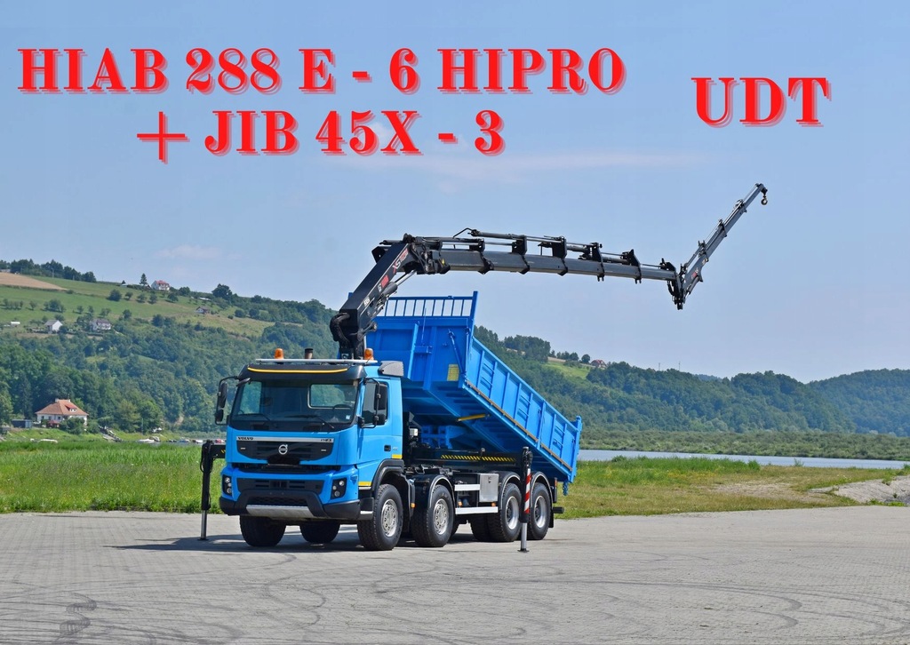 Volvo FMX 420* HIAB 288 E-6 HIPRO+JIB 45X-3/PILOT