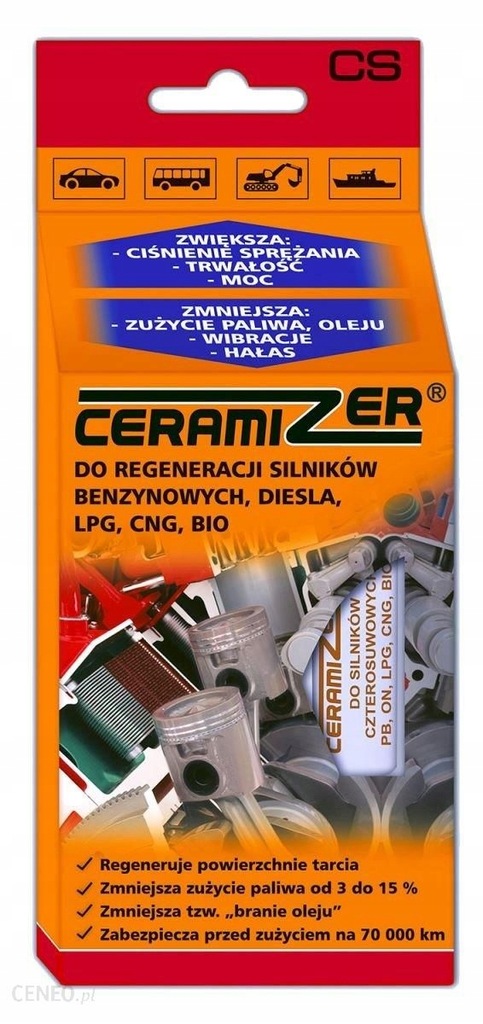 CERAMIZER CS DO SILNIKA BP ON REGENERATOR