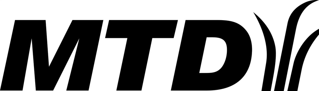 Naklejka napis MTD 15x4cm