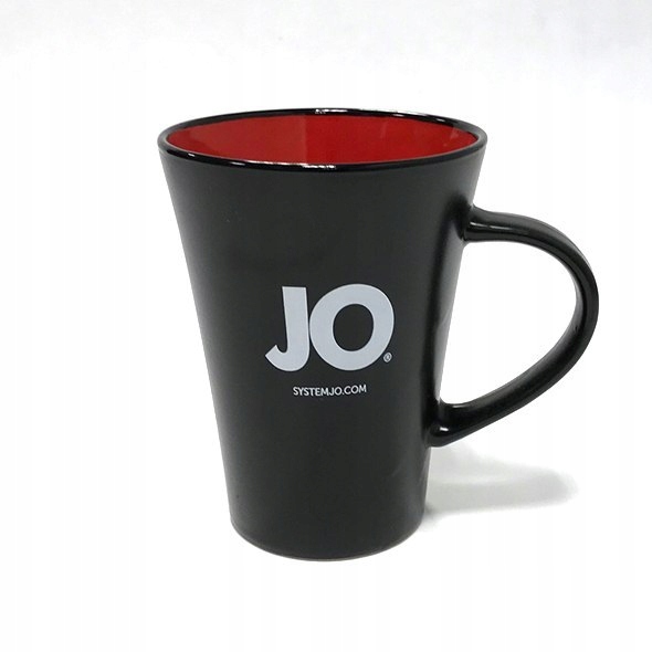 Kubek firmowy - System JO Ceramic Mug Black and Re