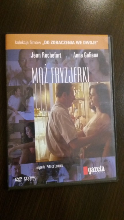 MĄŻ FRYZJERKI - film DVD