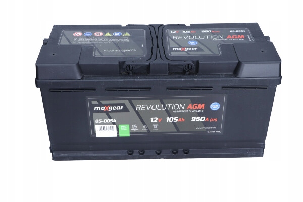 AKUMULATOR 12V 105AH/950A 393X175X190 AGM