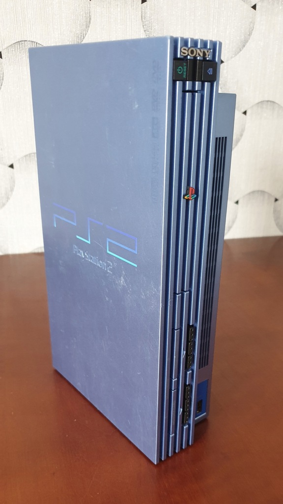 KONSOLA PS2 AQUA BLUE PLAYSTATION 2 NIEBIESKA