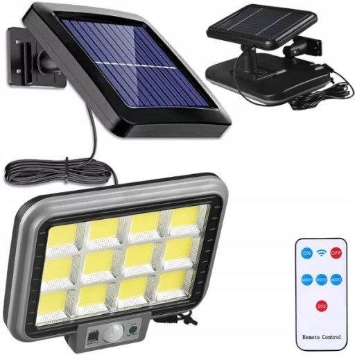 HALOGEN LATARNIA LAMPA SOLARNA ULICZNA SOLARNA LED