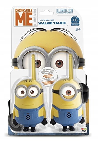 WALKIE TALKIE MINIONKI KRÓTKOFALÓWKI IMC TOYS