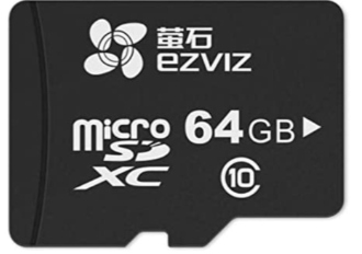 KARTA PAMIĘCI EZVIZ 64GB DO KAMER APARATÓW Micro SDHC 95MB/s KLASA 10