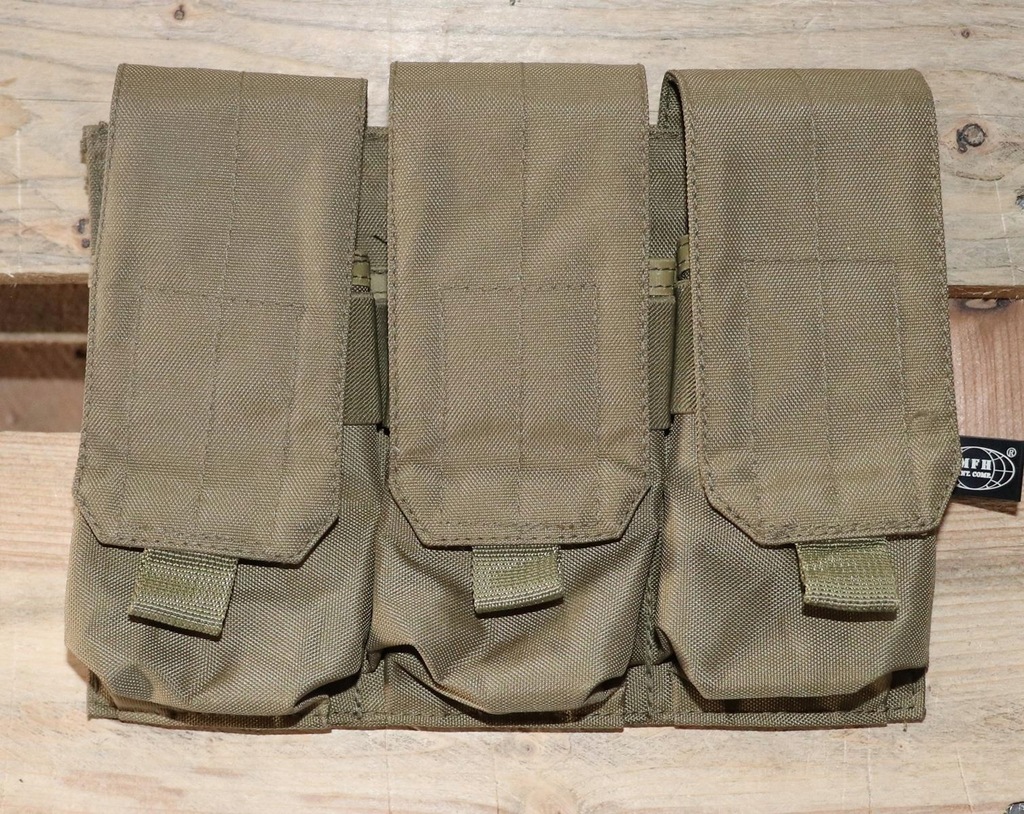 ŁADOWNICA MOLLE 6 MAGAZYNKÓW M4 M16 AR-15 COYOTE