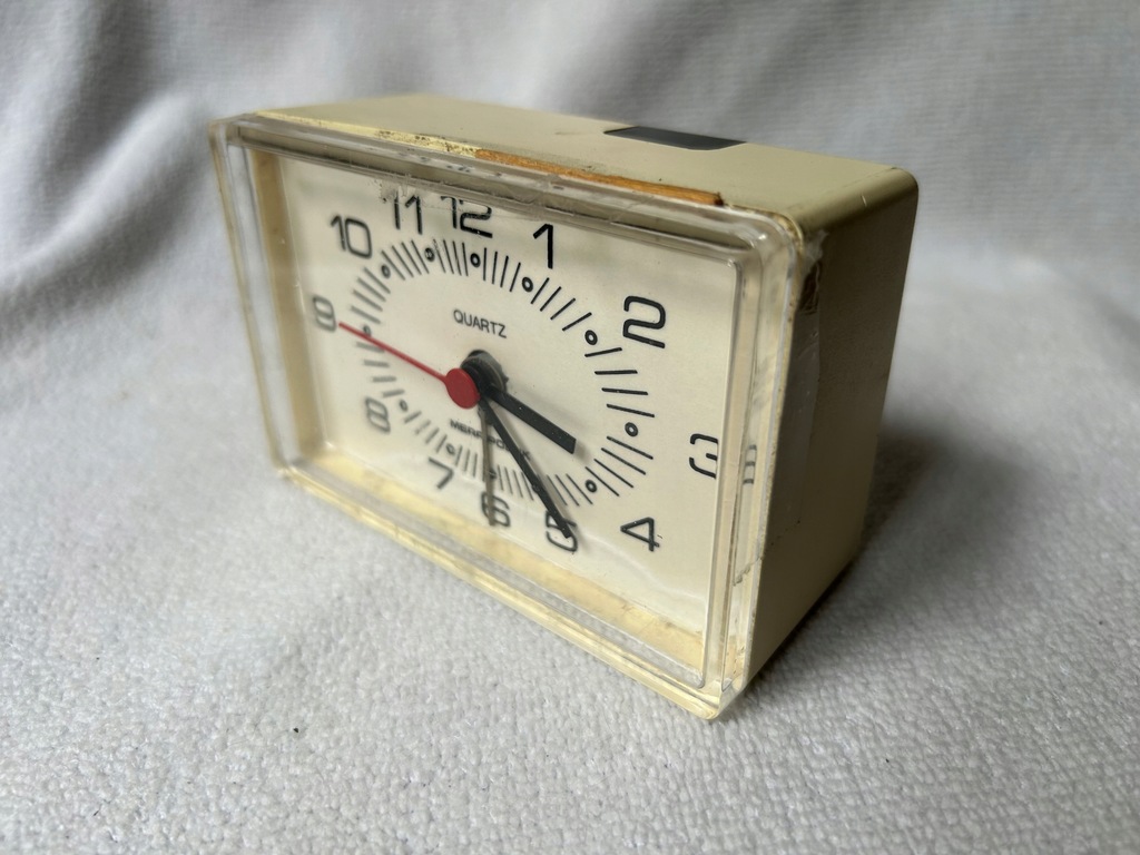Zegar budzIk MERA POLTIK lata 70 te