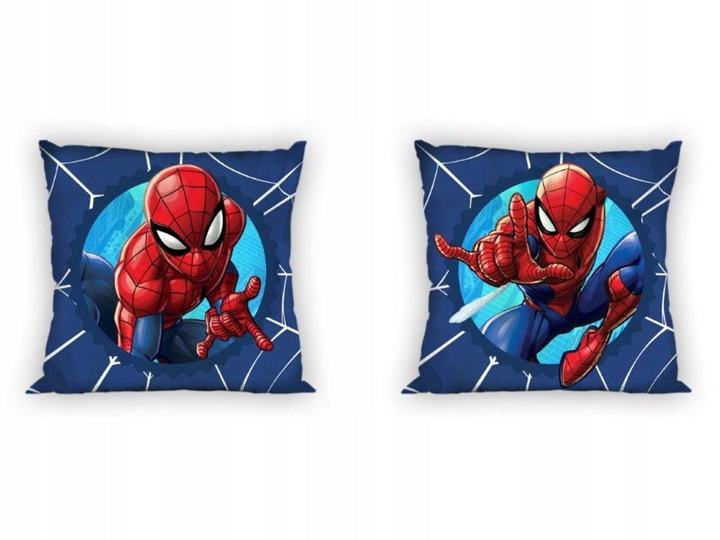 POSZEWKA DWUSTRONNA BAWEŁNIANA 40x40 SPIDERMAN PAJĄK