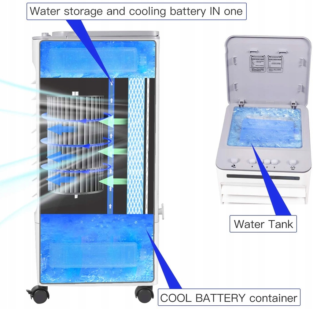 Klimatyzator wodny Evaporative Air Cooler RFS18R 10010132146