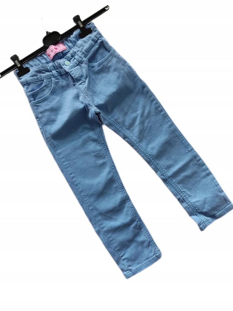 N119*ZIPPY*NOWE spodnie rurki jeans 6-7l 116-122