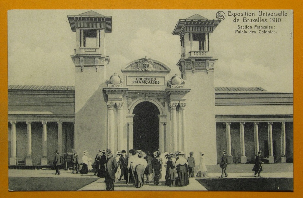 253088, Belgia, Bruksela, Wystawa 1910