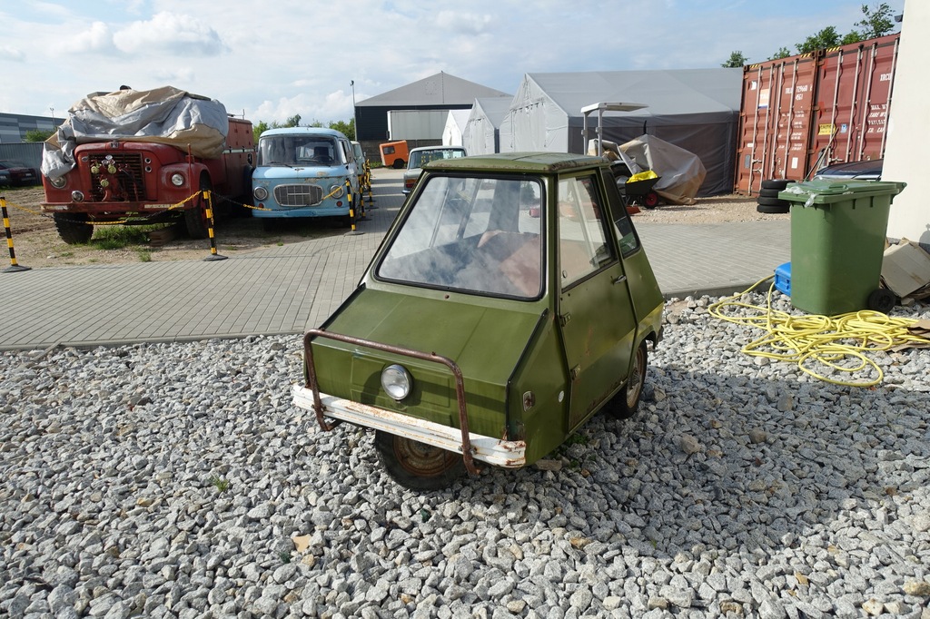 Casalini Sulky 1, mikro pojazd trójkołowy - Zobacz