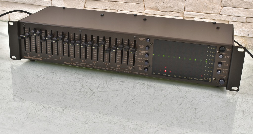Audio Control C101 Graphic Equalizer (1986) 12900030328 oficjalne