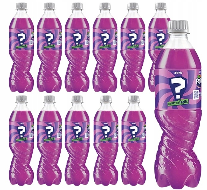 FANTA WTF What The Fanta ZERO Fioletowa 12x500ml