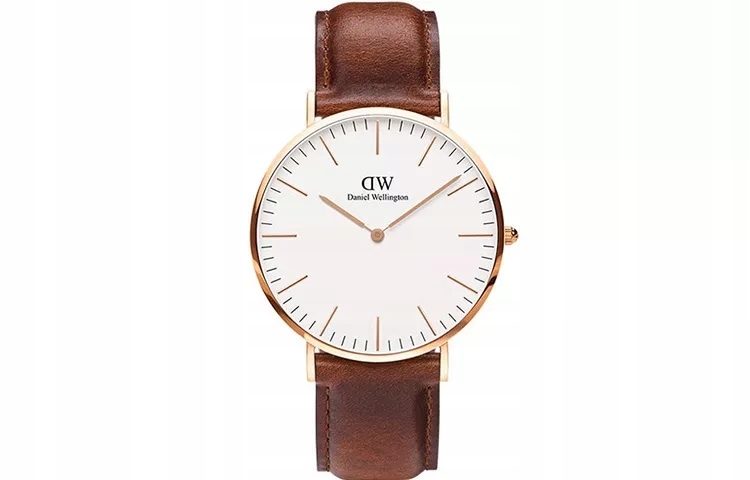 DanielWellington DW 40MMZegarek męskiJasnobrązowy