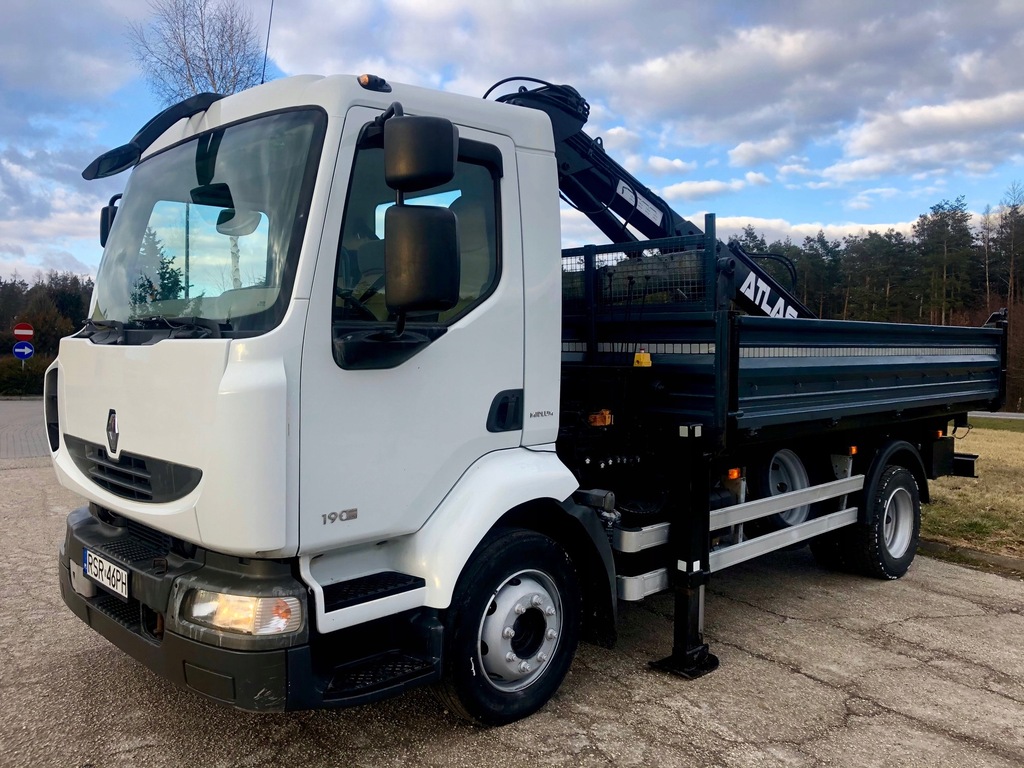 RENAULT TRUCKS Midlum WYWROT + HDS / 70tys km