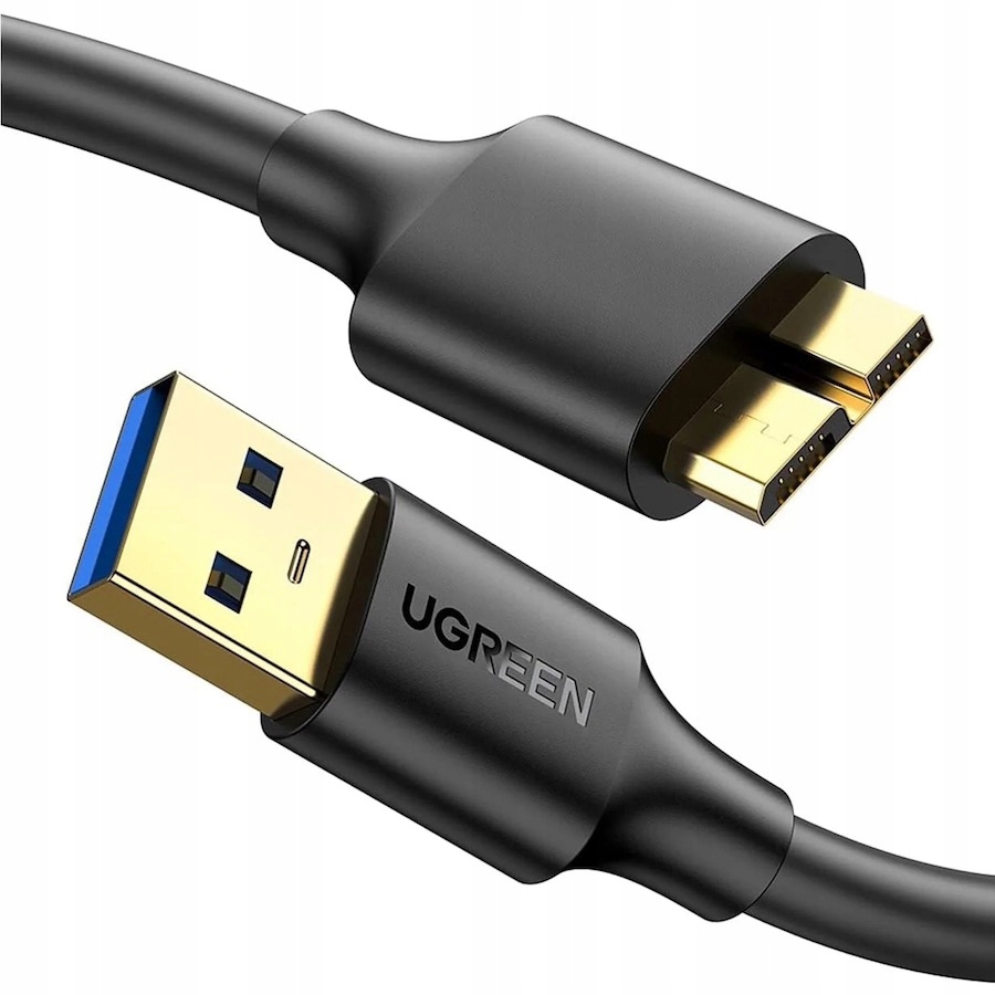 Ugreen Kabel MICRO USB 3.0 A-B M/M AM-BM Super Speed 5 Gbit/s 2m