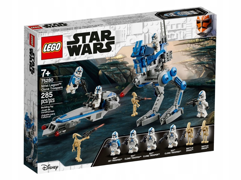 LEGO Star Wars Żołnierze-klony z 501.legionu 75280